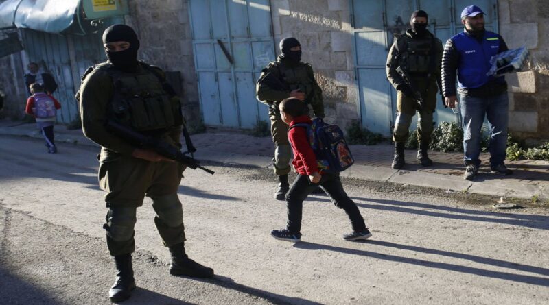 Over four hundred Palestinian youngsters arrested with the aid of using Israeli forces this year