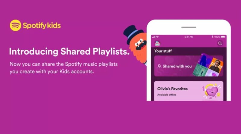 Spotify Kids Now Supports Shared Playlists So Parents Can Control Music