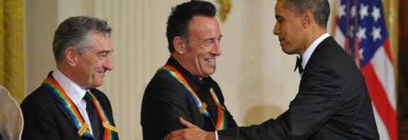 President Obama and Bruce Springsteen debut on Spotify
