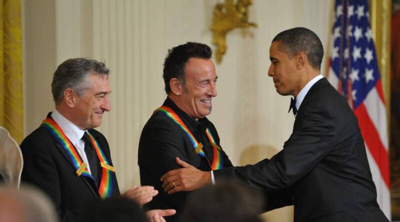 President Obama and Bruce Springsteen debut on Spotify