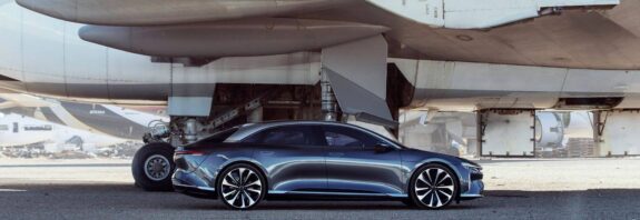 Lucid Motors works publicly before starting to sell EVS