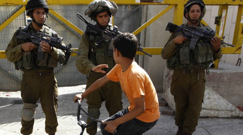 Clip of Israeli troops detaining Palestinian kids sparks uproar