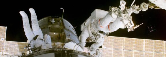 Spacewalkers take extra safety precautions for toxic ammonia