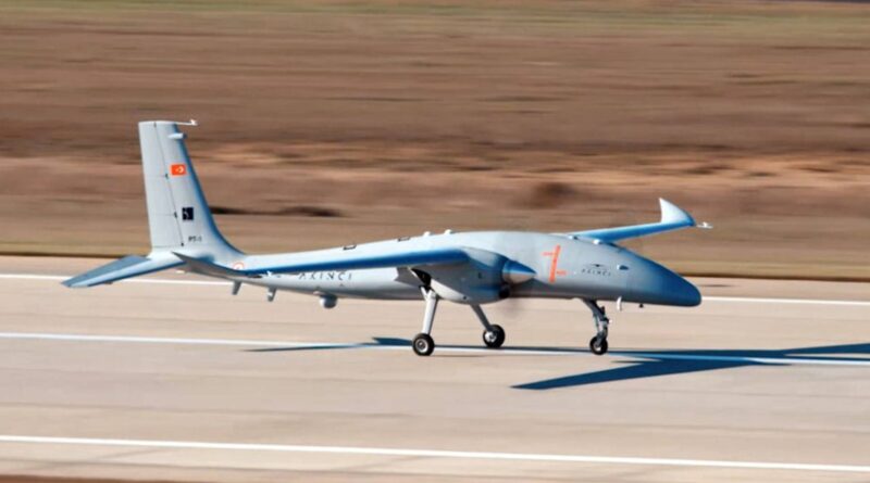 Turkey's landmark combat drone Akıncı completes another test